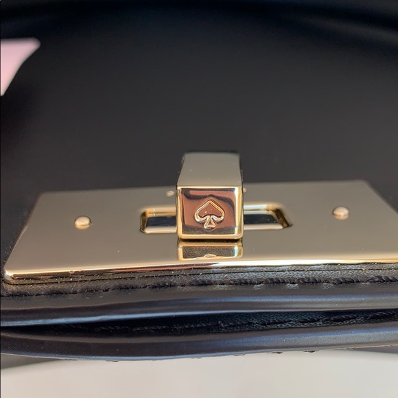 NWT Kate Spade Leather Bag Black Kelsey Orchard - Picture 5 of 11